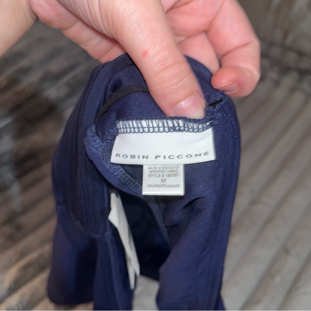 Robin Piccone Navy Bikini Bottoms - Picture 5 of 10